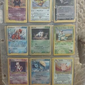 Pokemon Blue Card Game Collection